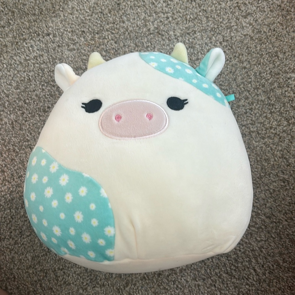 spring cow squishmallow 6”